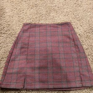 Brandy red skirt